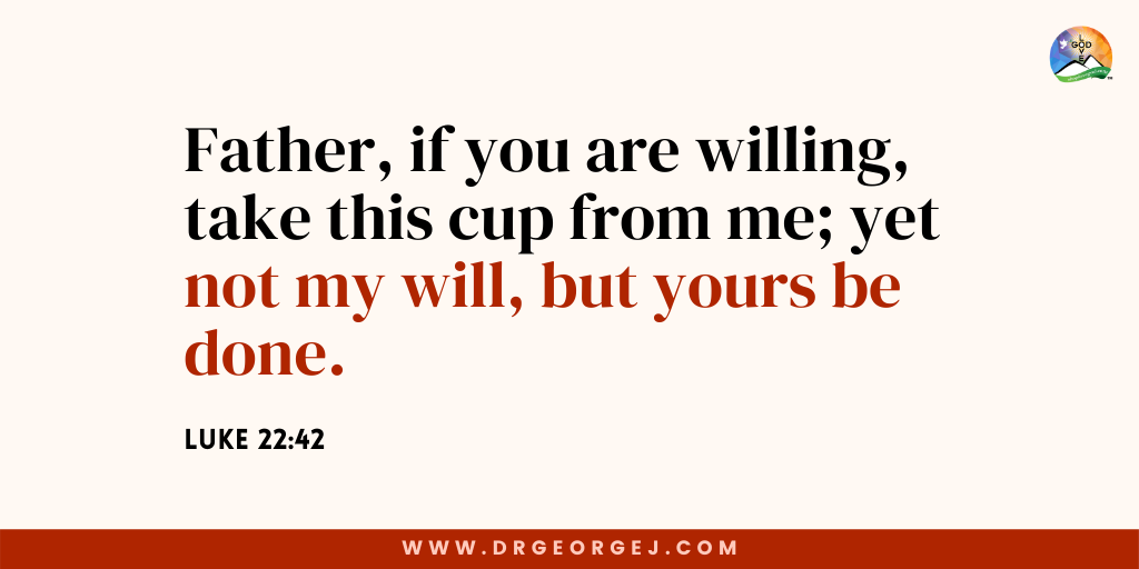 Not My Will - Daily Devotion