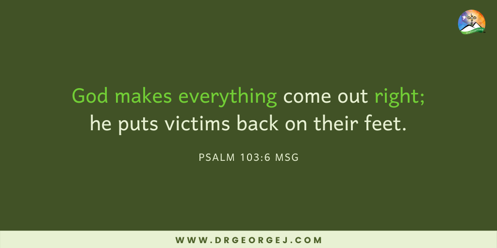 God Loves Justice - Daily Devotion
