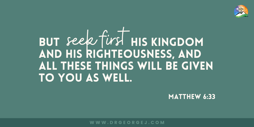 Put God’s Kingdom First - Daily Devotion