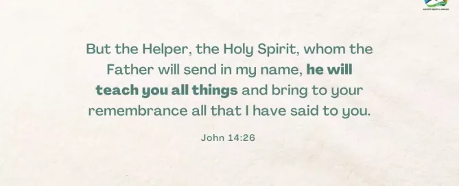 The face of the Holy Spirit DrGeorgeJ Daily Devotion