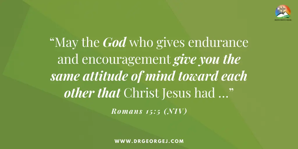 Same Attitude Toward Others As Jesus