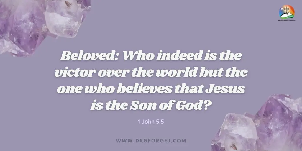 1 John 5:5 Daily Devotion Scripture