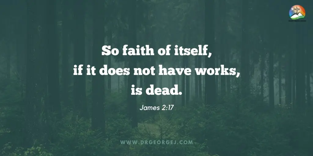 James 2:17 Daily Devotion Scripture