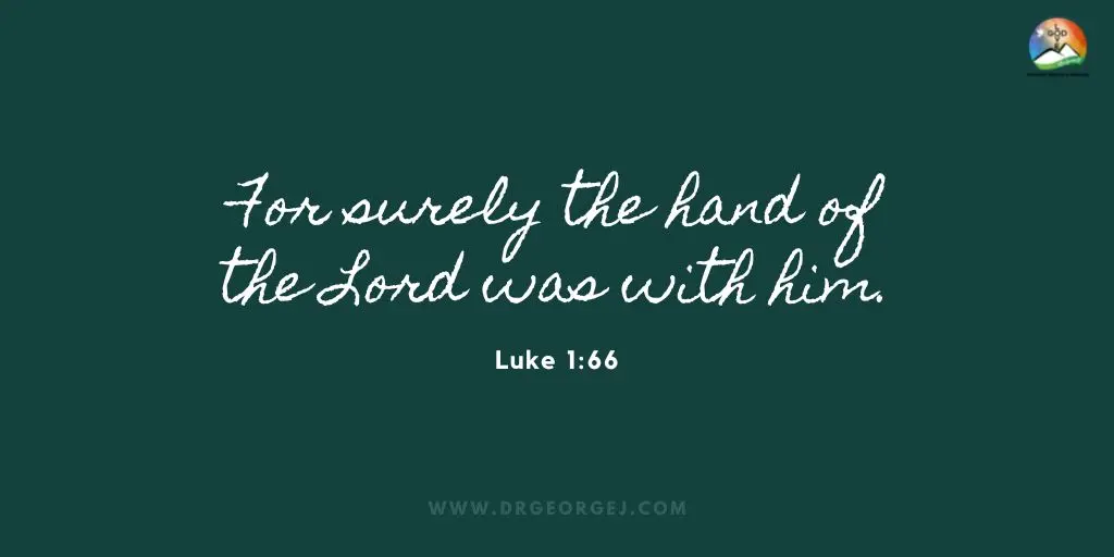Luke 1:66 Daily Devotion Scripture