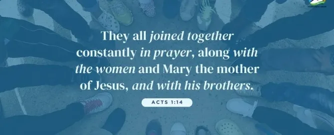 Acts 1:14 Daily Devotion Scripture