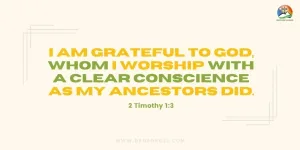 2 Timothy 1:3 Daily Devotion February 14 2023
