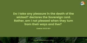 Ezekiel 18:23 Daily Devotion - February 22 2023