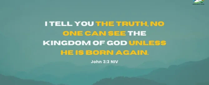 John 3:3 Daily Devotion | March 19 2023