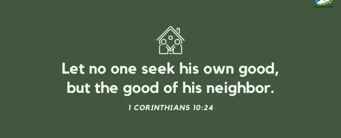1 Corinthians 10:24 Daily Devotion March 2 2023