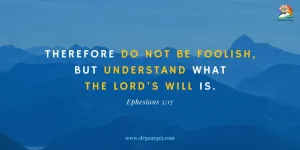 Ephesians 5:17 Daily Devotion