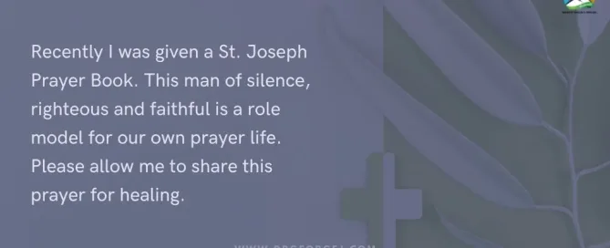 Prayer for healing Daily Devotion