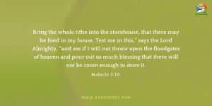 Malachi 3:10 | April 20 2023 Devotion