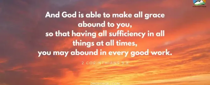 2 Corinthians 9:8 Daily Devotions | April 16 2023
