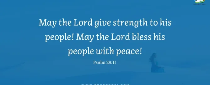Psalm 29:11 Daily Devotion_April 30 2023