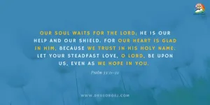Psalm 33:21-22 Daily Devotion