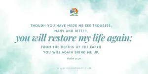 Psalm 71:20 Daily Devotion | July 13 2023