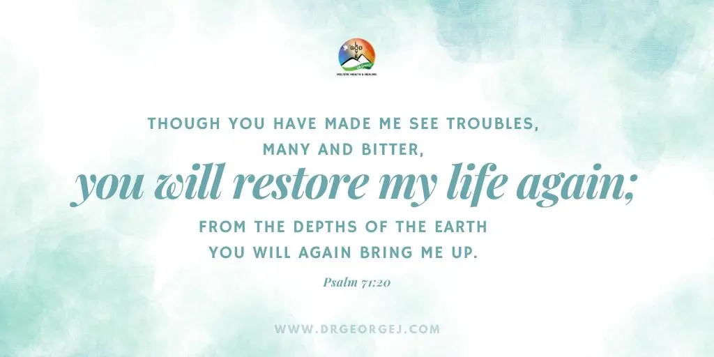 Psalm 71:20 Daily Devotion | July 13 2023