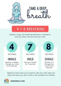4-7-8 Breathing Technique Handout