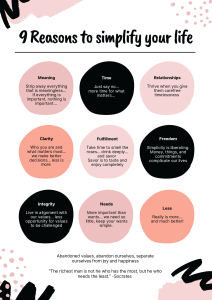 9 Reasons Why We Should Choose to Simplify Life