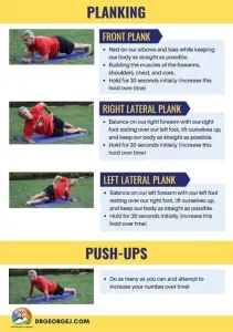 Planking and Push-ups