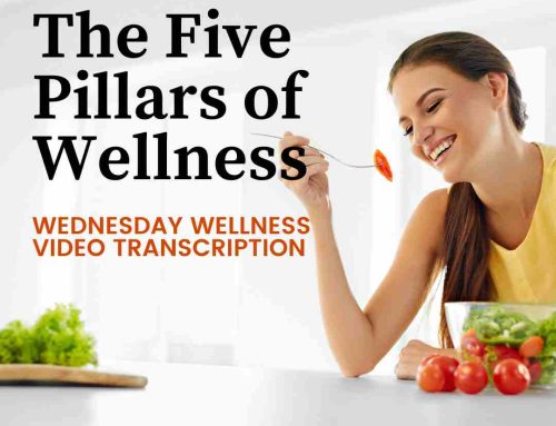 What are the Five Pillars of Wellness – Video Blog Transcript