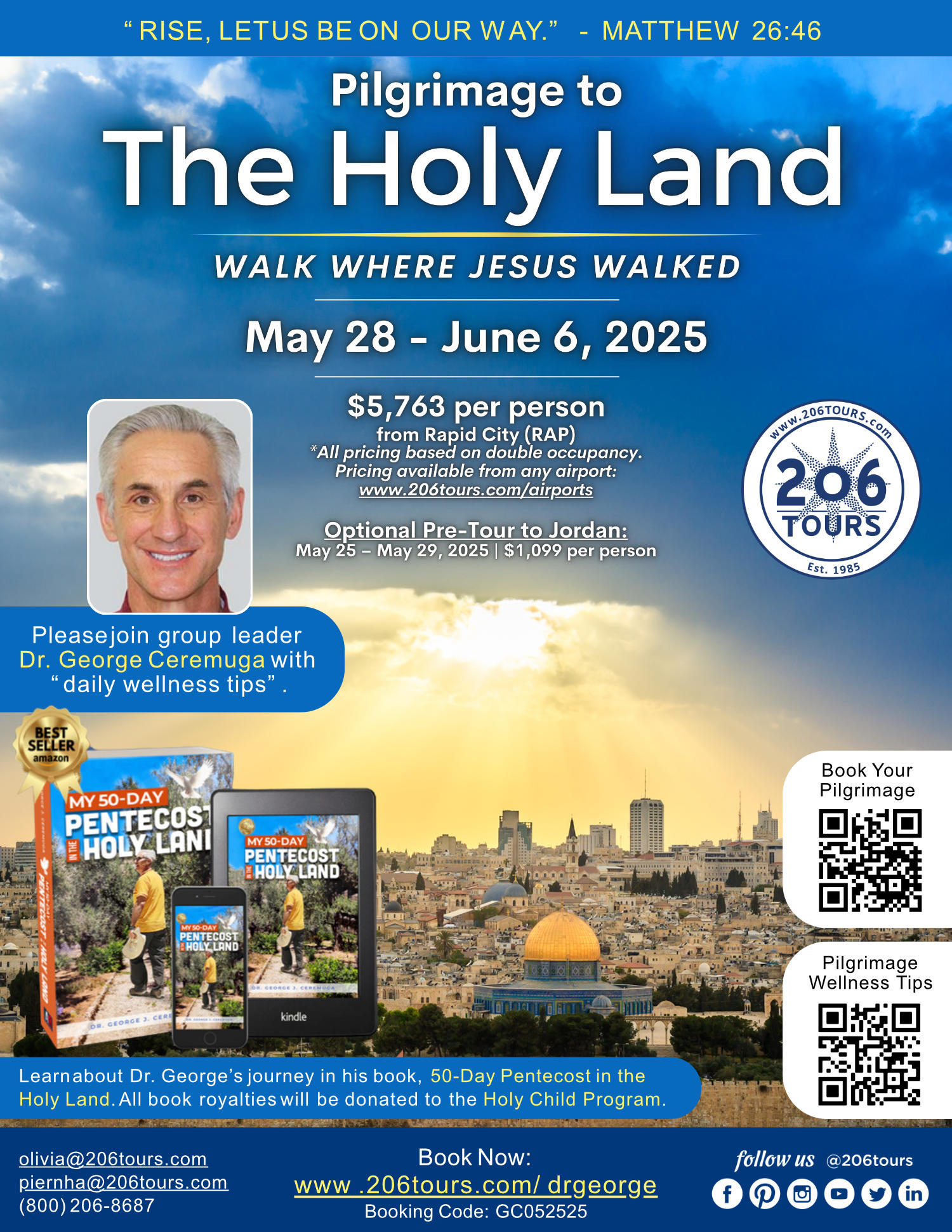 Holy Land Pilgrimage 2025
