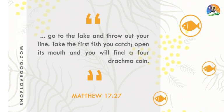 Fish and Four Drachma Coins Daily Devotion
