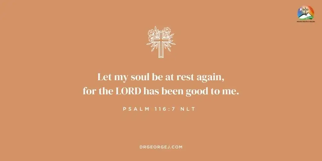 Our Souls Can Be At Rest