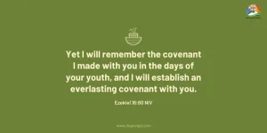 Ezekiel 16:60 Daily Devotion February 21 2023