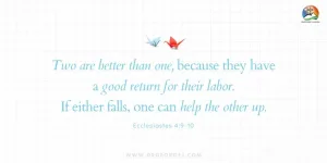 Ecclesiastes 4:9-10 | March 12 2023 Daily Devotion