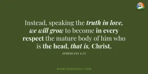 Ephesians 4:15 Daily Devotion March 1 2023