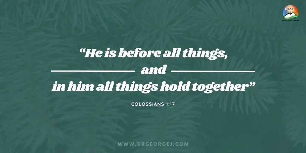 Colossians 1:17 Daily Devotion | March 23 2023