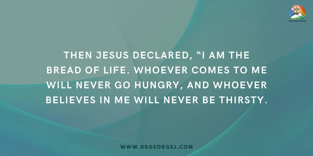 John 6:35 Daily Devotion | March 21 2023