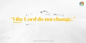 Malachi 3:6 Daily Devotions | April 17 2023