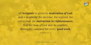 2 Timothy 3:16–17 Daily Devotions | April 18 2023