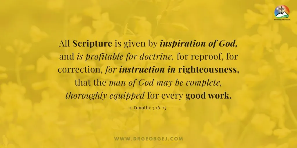 2 Timothy 3:16–17 Daily Devotions | April 18 2023