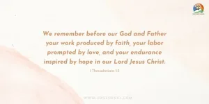 1 Thes 1:3 Daily Devotion | April 4 2023