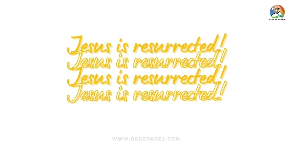Jesus is resurrected. Daily Devotion