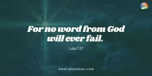 Luke 1:37 Daily Devotion - May 29 2023