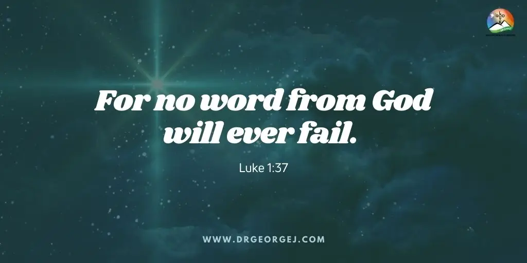 Luke 1:37 3:20 Daily Devotion - May 29 2023