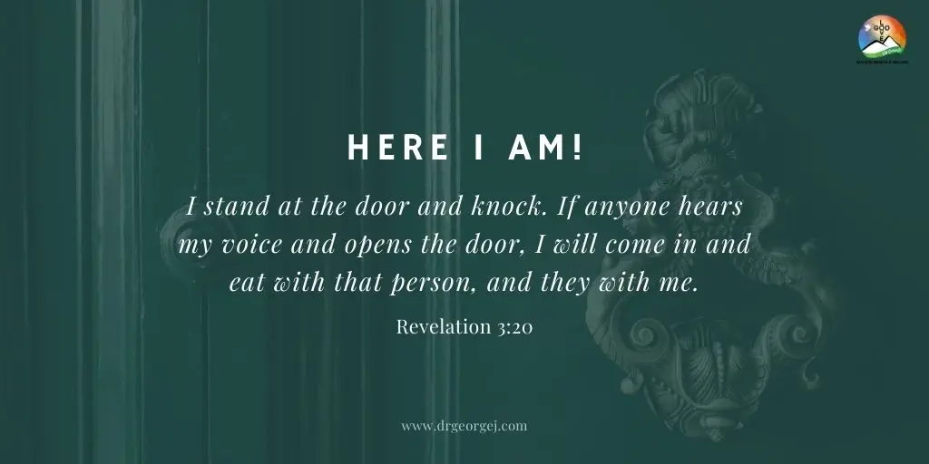 Revelation 3:20 Daily Devotion - May 28 2023