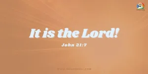 John 21:7 Daily Devotion - June 7 2023