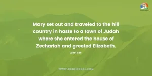 Luke 1:39 Daily Devotion - June 22 2023