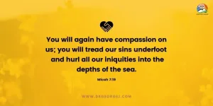 Micah 7:19 Daily Devotion - June 16 2023