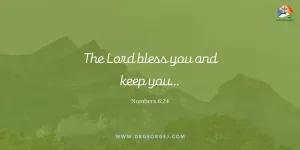 Numbers 6:24 Daily Devotion - June 23 2023