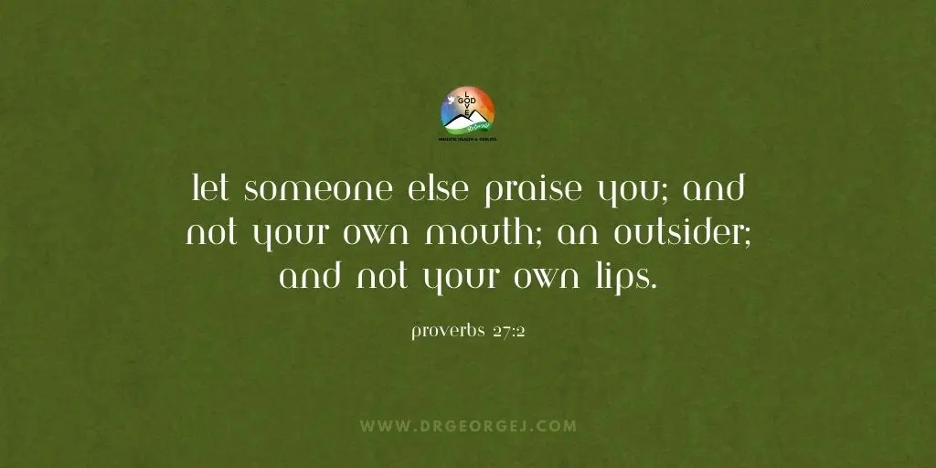 Proverbs 27:2 Daily Devotion - June 25 2023